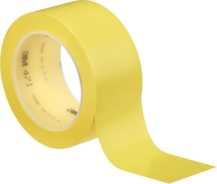 3M 471 Hochwertiges Weich-PVC Klebeband einseitig klebend