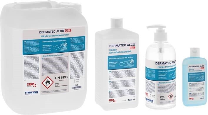 DERMATEC ALCO GEL Gel désinfectant pour mains suisse